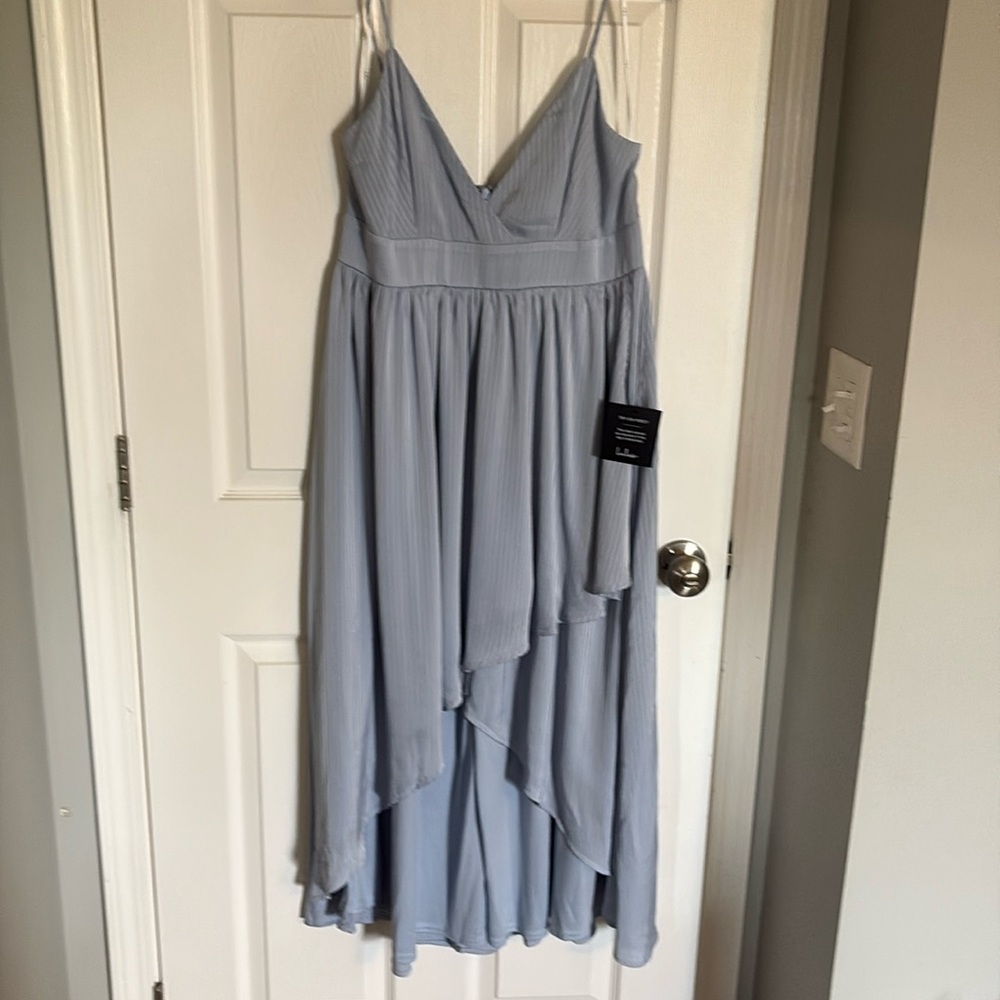 Light blue dress